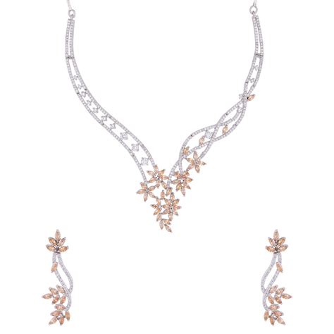 Long Chain Brass Necklace Set – VOYLLA
