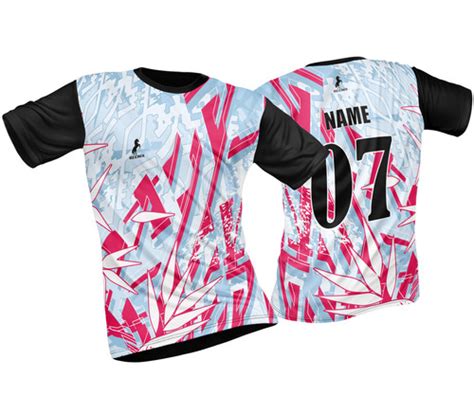 Round neck Badminton Black-White RBDMT-31 | REENIX.IN