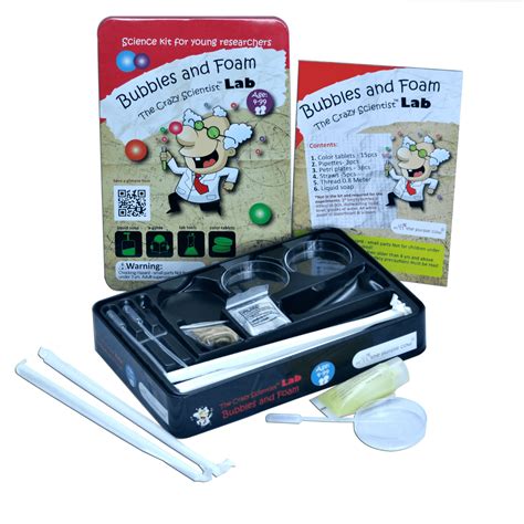 The Purple Cow: Crazy Scientist Lab - Bubbles & Foam Kit I Little IA
