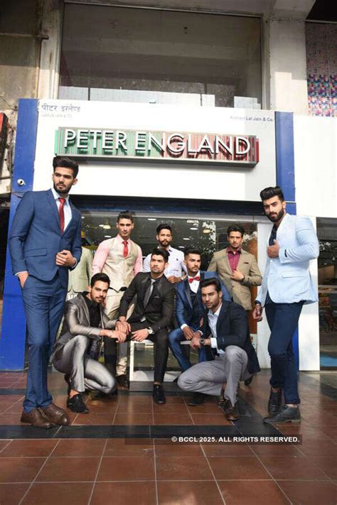 Mr India 2017 Chandigarh finalists visit Peter England Store