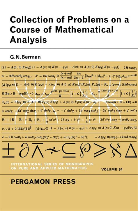 A Collection of Problems on a Course of Mathematical Analysis (ISSN ...