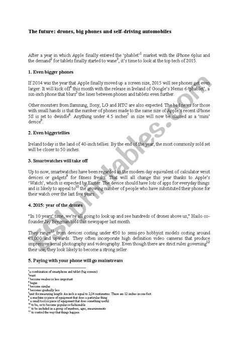 Future Technology Worksheet 的图像结果