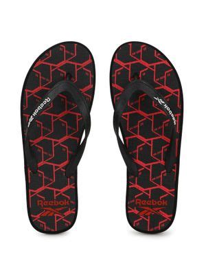Buy Reebok Russel Flip Black Swim Flipflops Online