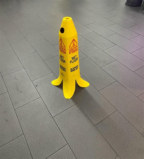 Banana Wet Floor Sign