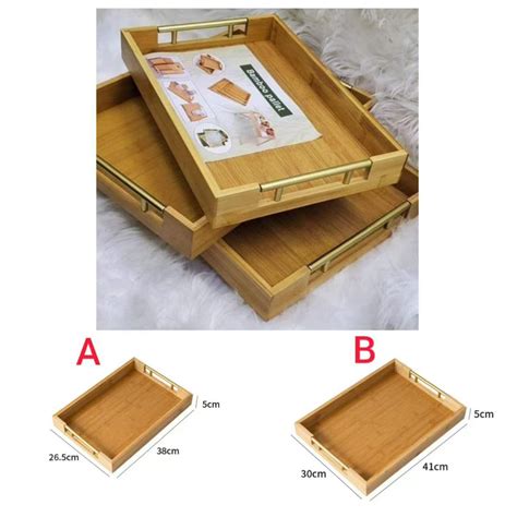 Bamboo serving tray – Elite Luxe