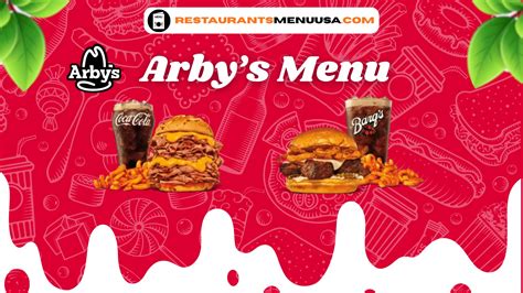 Arby's Menu with Prices 2026 - All 12 Categories
