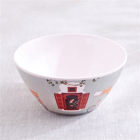 Buy Jalsa Set of 4 Melamine Printed Serving Bowls - 820ml from Home ...