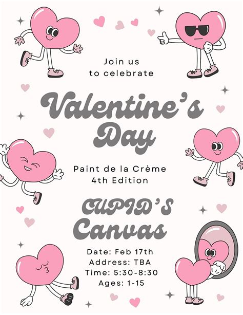 Paint de le Creme: Cupids Canvas, 45 South Cafe, Norcross, 17 February ...