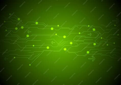 Abstract Technology Green Background Vector 的图像结果