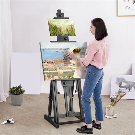 VEVOR H Frame Studio Easel – 77", 22LB, 90°-180°