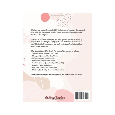 2023 Vision Board Clip Art Book: Create a vision | Ubuy India