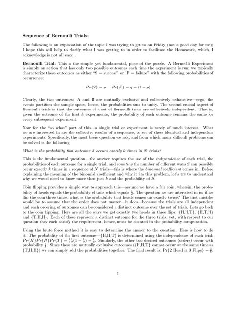 Image result for Bernoulli Probability Values Table