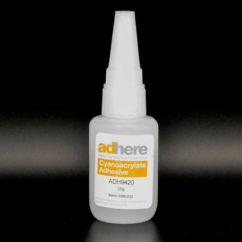 adhere General Purpose Cyanoacrylate Adhesive - Intertronics Shop