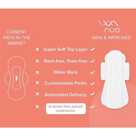 Buy NUA SANITARY PADS (3 HEAVY FLOW PADS 5 MEDIUM FLOW PADS AND 4 LIGHT ...