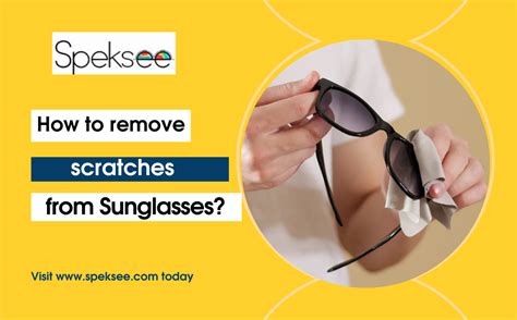How to remove scratches from Sunglasses? – Speksee