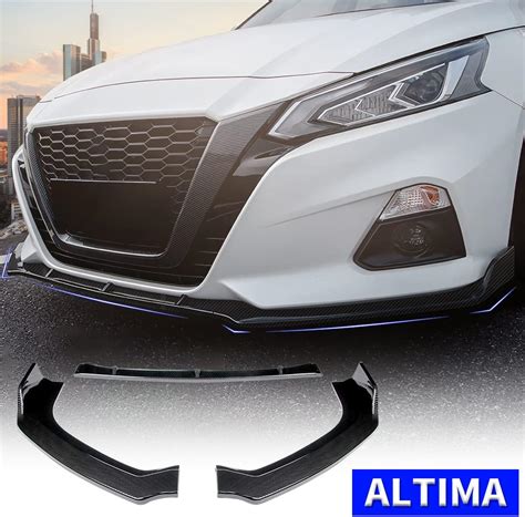 Buy AOMSAZTO Front Bumper Lip Spoiler Splitter Kit Fit for 2019-2022 ...