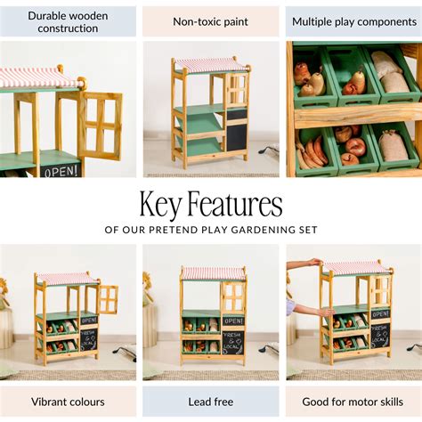 Creative Pretend Play Grocery Stand Online - Premium Pretend Play ...