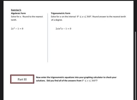 Image result for Trigonometry Steps Using the Quadratic Formula Math Site Youtube.com