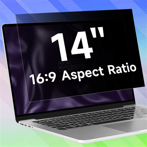 Amazon.com: ANTOGOO V 14 Inch 16:9 Laptop Privacy Screen Filter, Anti ...