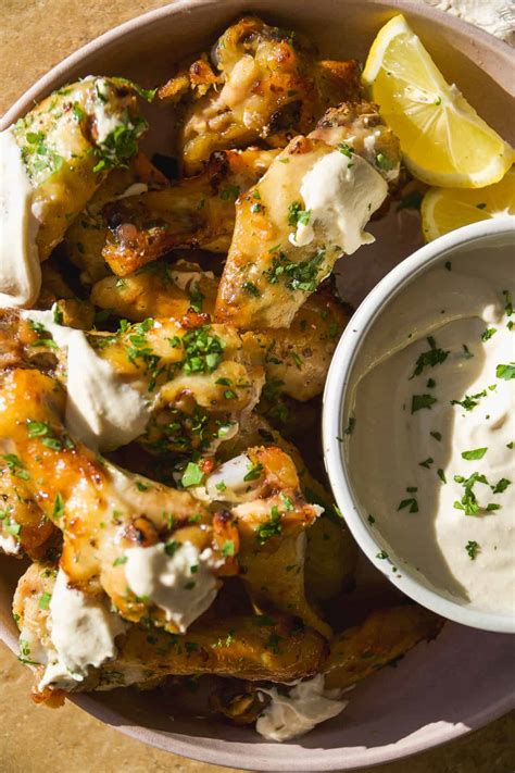 Healthy Chicken Wing Recipe - The Fit Peach