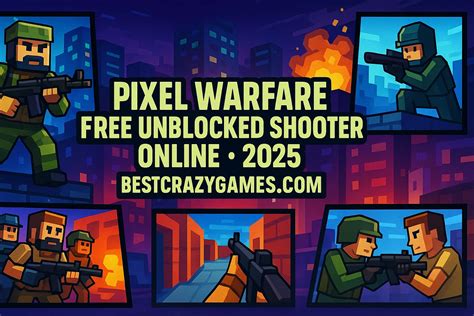 Pixel Warfare Free Unblocked Shooter Online - Play the Best Crazy Games ...