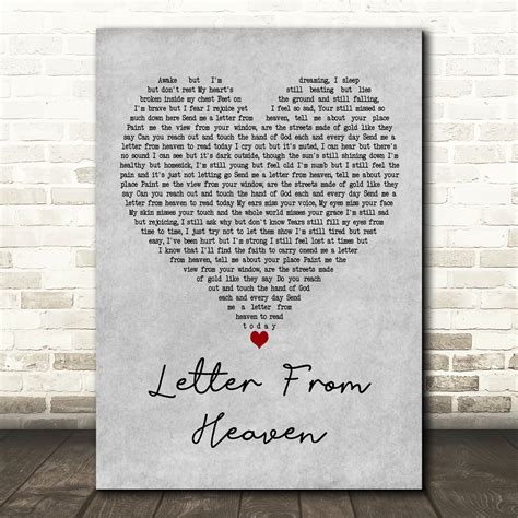 Free letter from heaven printable version, Download Free letter from ...