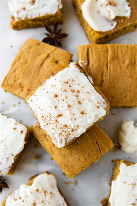 Gluten-Free Pumpkin Bars (One-Bowl Recipe) - Jar Of Lemons