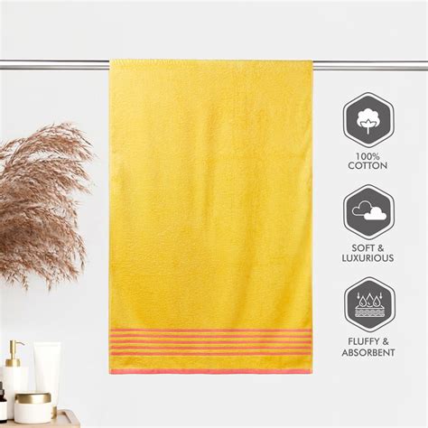 Buy LAYERS Tuscany Cotton Bath Towel - 150x75cm from Layers at just INR ...