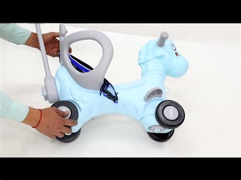 Spring Horse Rider - HORSE ROTATING ROCKING RIDER (HANDLE) Trader ...