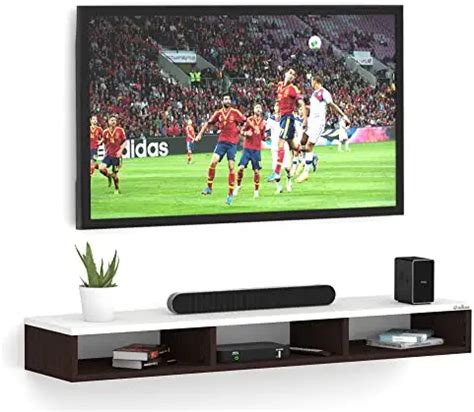 Anikaa Cruze Engineered Wood Wall Mount TV Unit/TV Stand/Wall Set Top ...