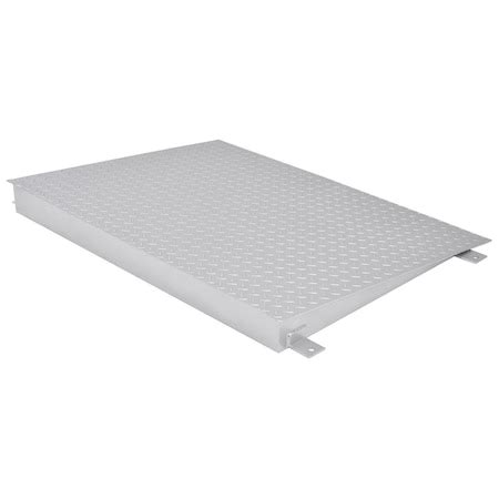 Global Industrial Ramp for Pallet Scale, Steel, 48 x 36 x 4 236466 | Zoro