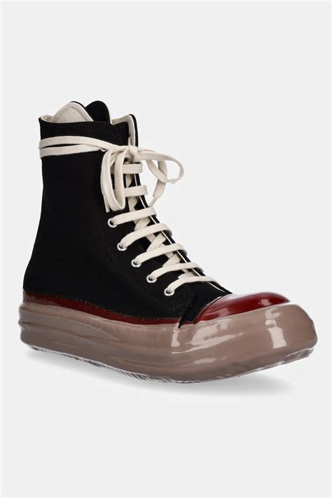 Rick Owens DRKSHDW trampki Sneaks kolor czarny DU02E7800.DODP w PRM