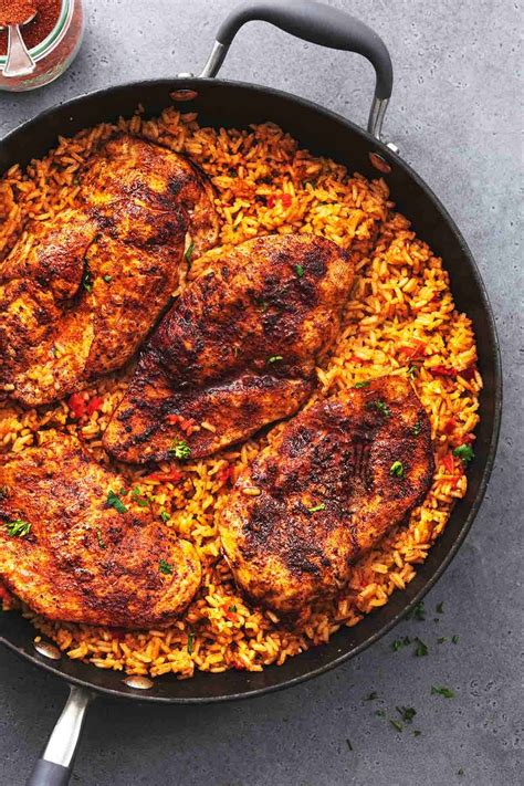 Chicken Cajun Rice Recipe