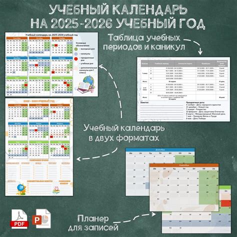 Учебный календарь на 2025-2026 учебный год, график ФОП и планеры