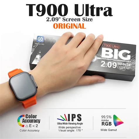 T900 Ultra BIG Smart Watch Series 8 49mm with 2.09" Display - Quickee ...