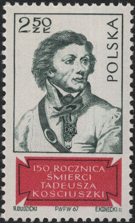 SCG5391 - Poland 1967 – 150th Anniversary of Tadeusz Kościuszko’s Deat ...