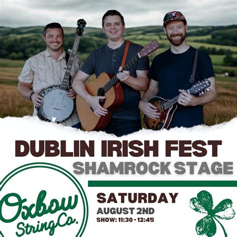 Dublin Irish Festival - Shamrock Stage!, Dublin Irish Festival, 2 ...
