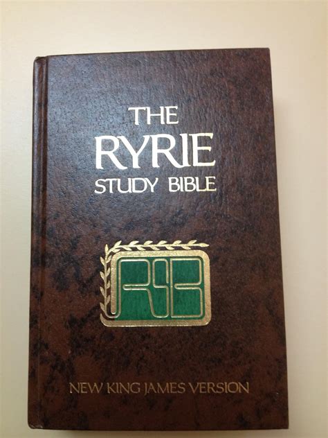 The Ryrie Study Bible: King James Version: Ryrie, Charles ...