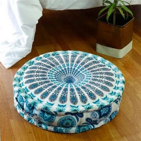 Floor Cushion - Mandala Floor Cushion Manufacturer from Jaipur