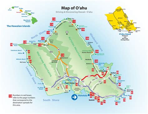 Printable Map Kalehe Of Oahu