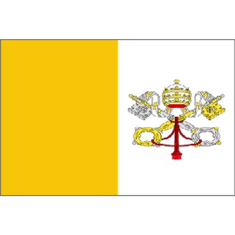Vatican City (Papal) Flag