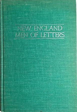 Buy New England Men of Letters. Book Online at Low Prices in India ...