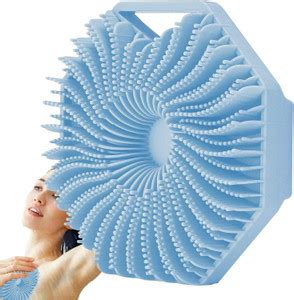 RBGIIT Silicone Bath Brush Soft Body Wash Bathing Scrubber Exfoliating ...