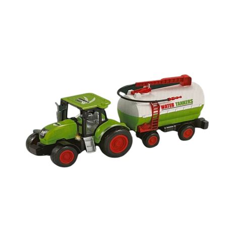 RC Tractor Remote Control Farm Truck with Trolly | 666-89– KidsROAR
