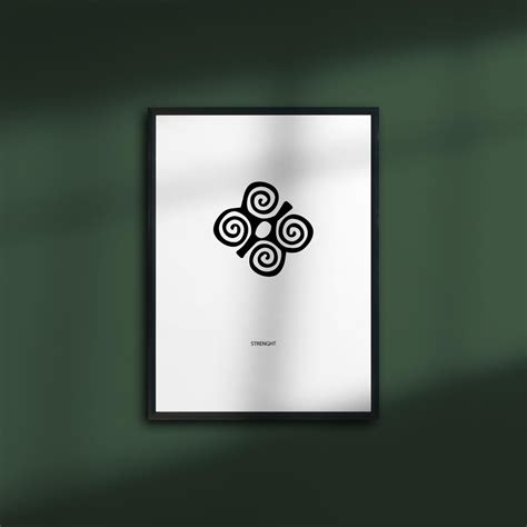 Poster Lokono Arawak Symbols - Spirit of Strength - Etsy