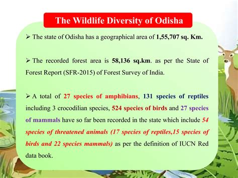 wild life of Odisha.pptx | Zoos & Aquariums | Attractions