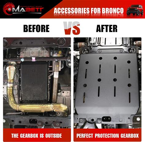 Buy Mabett Transmission Skid Plate Gearbox Splash Shield Guard for Ford ...