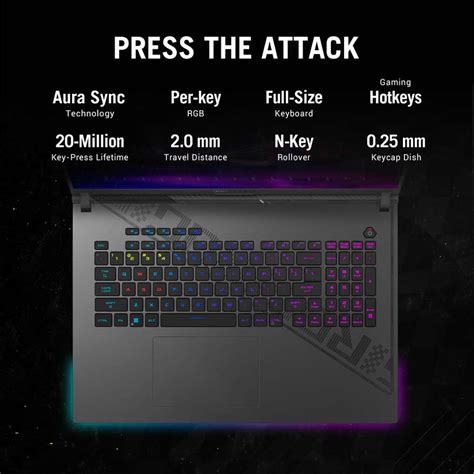 ASUS ROG Strix G18 with 90WHr Battery Intel HX-Series Intel Core i9 ...