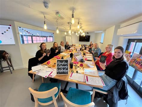 Modern Calligraphy Beginners 3-part Course, Court Hey Park, Prescot, 7 ...