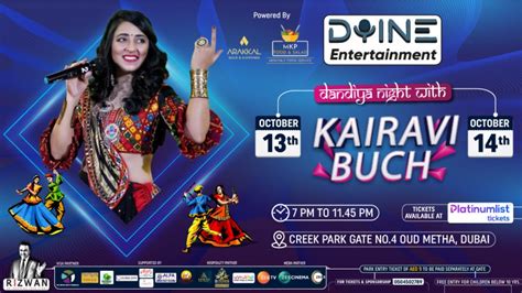 Dandiya and Garba with Kairavi Navratri 2023, Dubai Creek Park Gate 4 ...